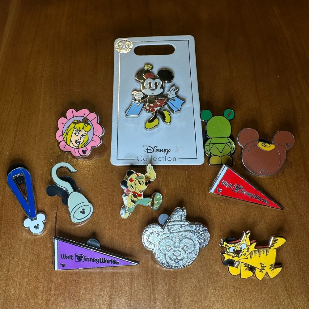 Disney trading pin collection